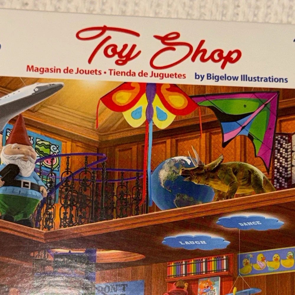 White Mountain “Toy Shop”‎ Colorful Puzzle NEW